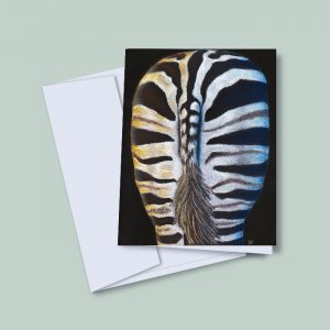 zebra-butt-notecards-lori-corbett-whispering-eagle-studio