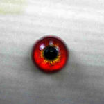 painting glass eyes